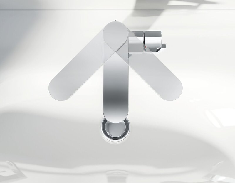 Baterie lavoar Grohe Plus, marimea L, crom, furtune flexibile,